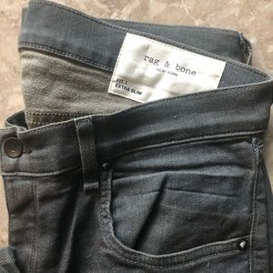 rag & bone Gray Skinny Jeans